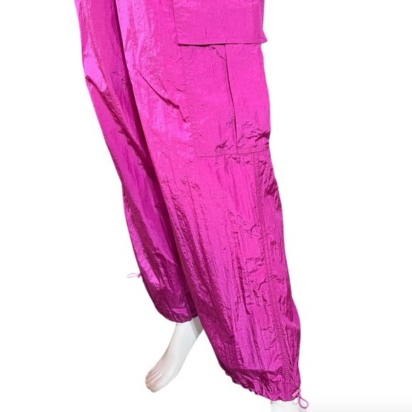 Double Zero Vivid Magenta Pull-up Pants, Large - Picture 7 of 11